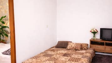 2 slaapkamers, een strijkplank/strijkijzer, wifi