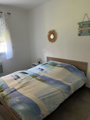 3 chambres, draps fournis