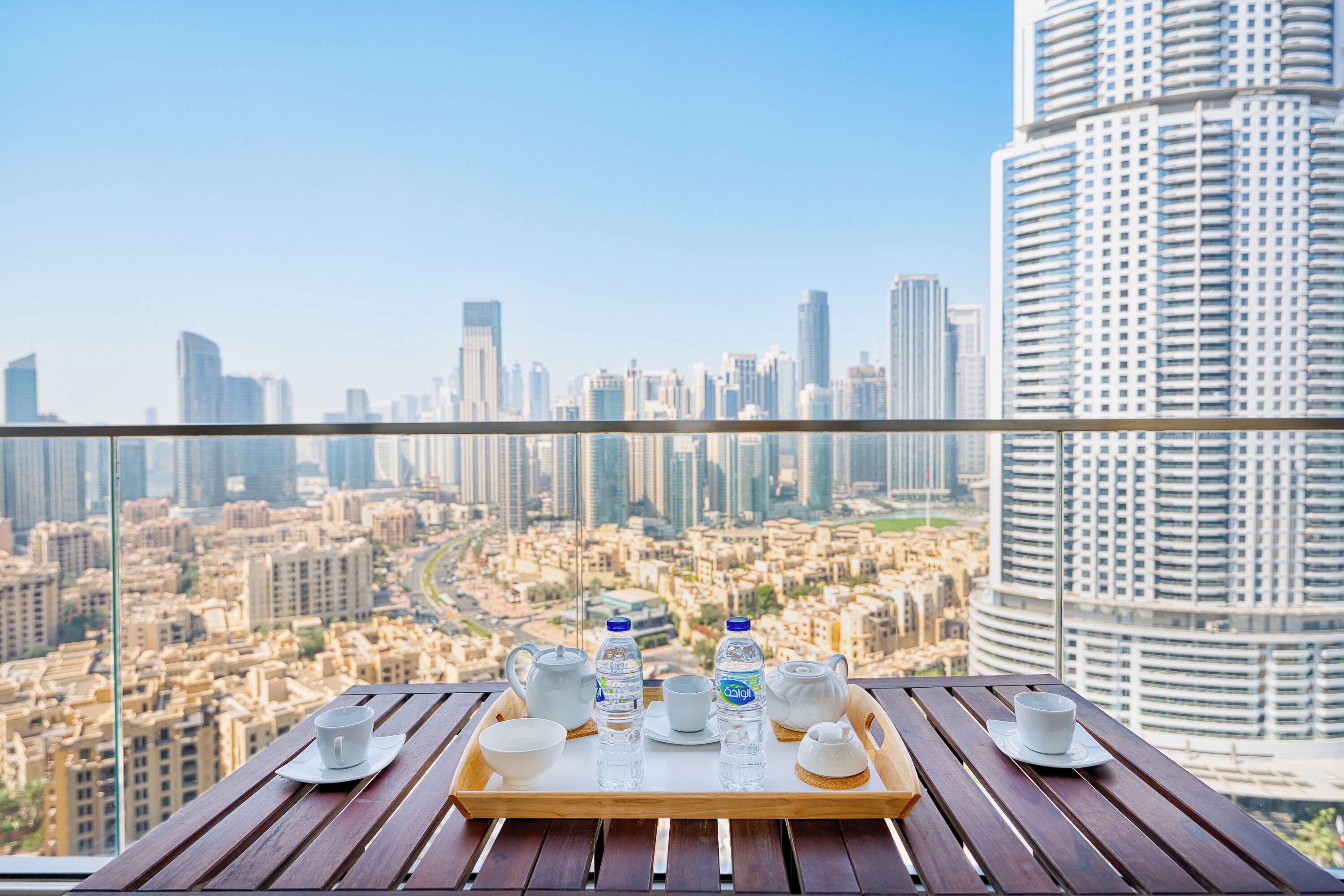 Superior Apartment, 2 Bedrooms, Non Smoking, City View | Outdoor dining