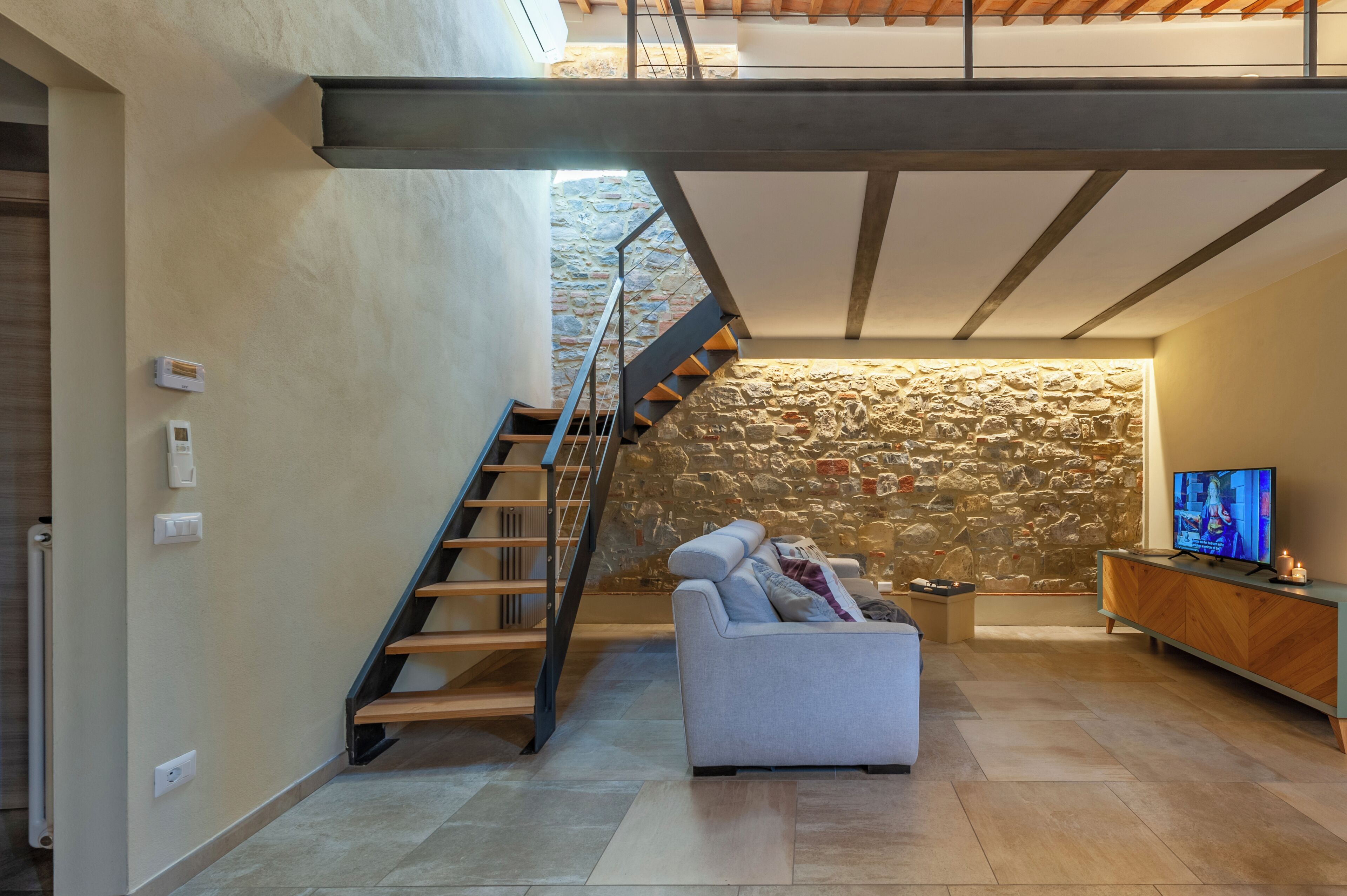 Appartement (2 Bedrooms) | Coin séjour | Télévision