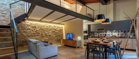 Apartment (2 Bedrooms) | Living area