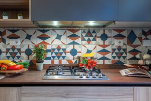 Lägenhet (2 Bedrooms) | Eget kök | Mikrovågsugn, ugn, spishäll och diskmaskin