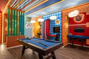 Games room - 7BR Windsor Cay Home for 20 Guests (Clermont)