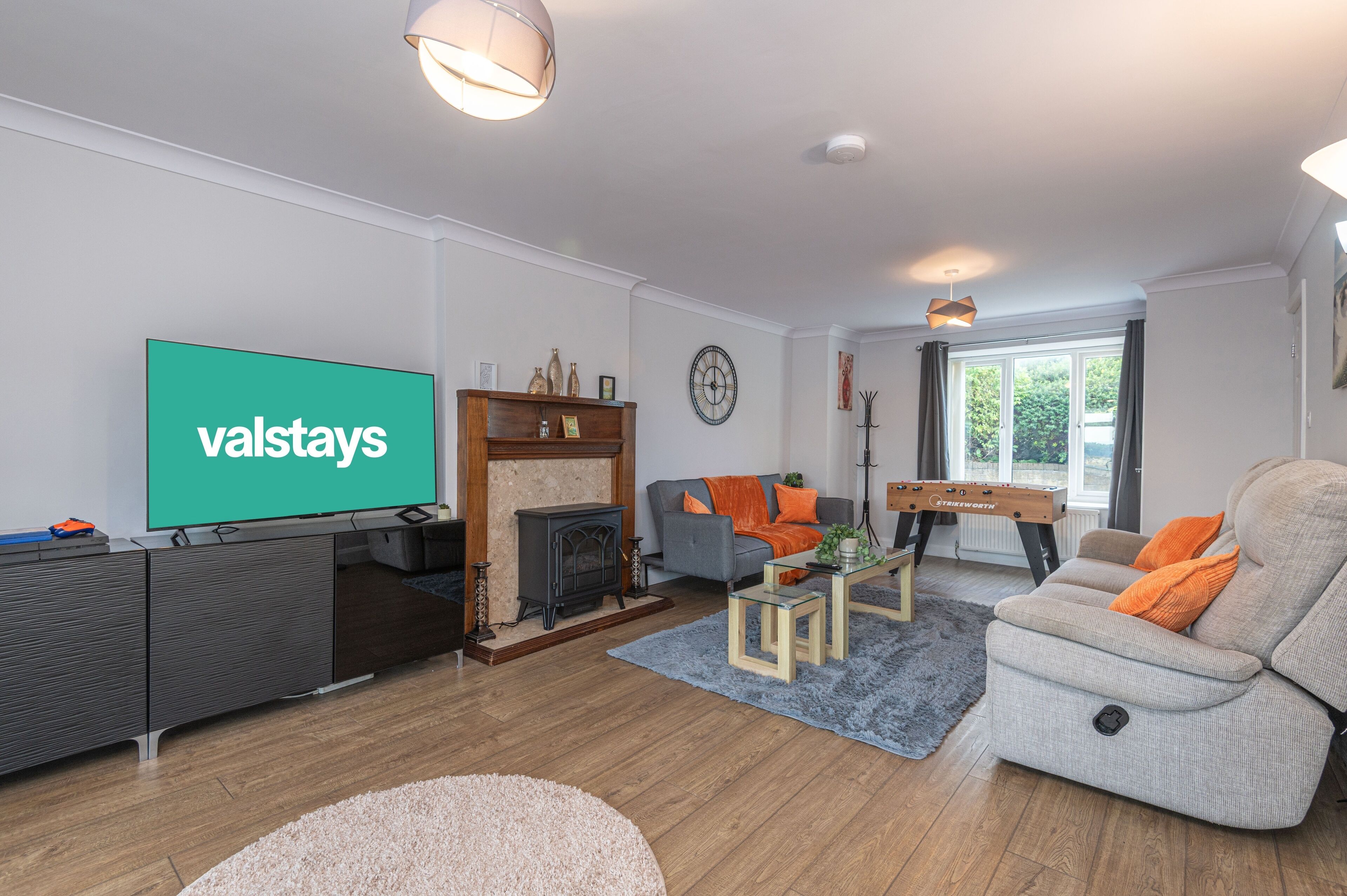 Televisie, videospelletjes en tafelvoetbal