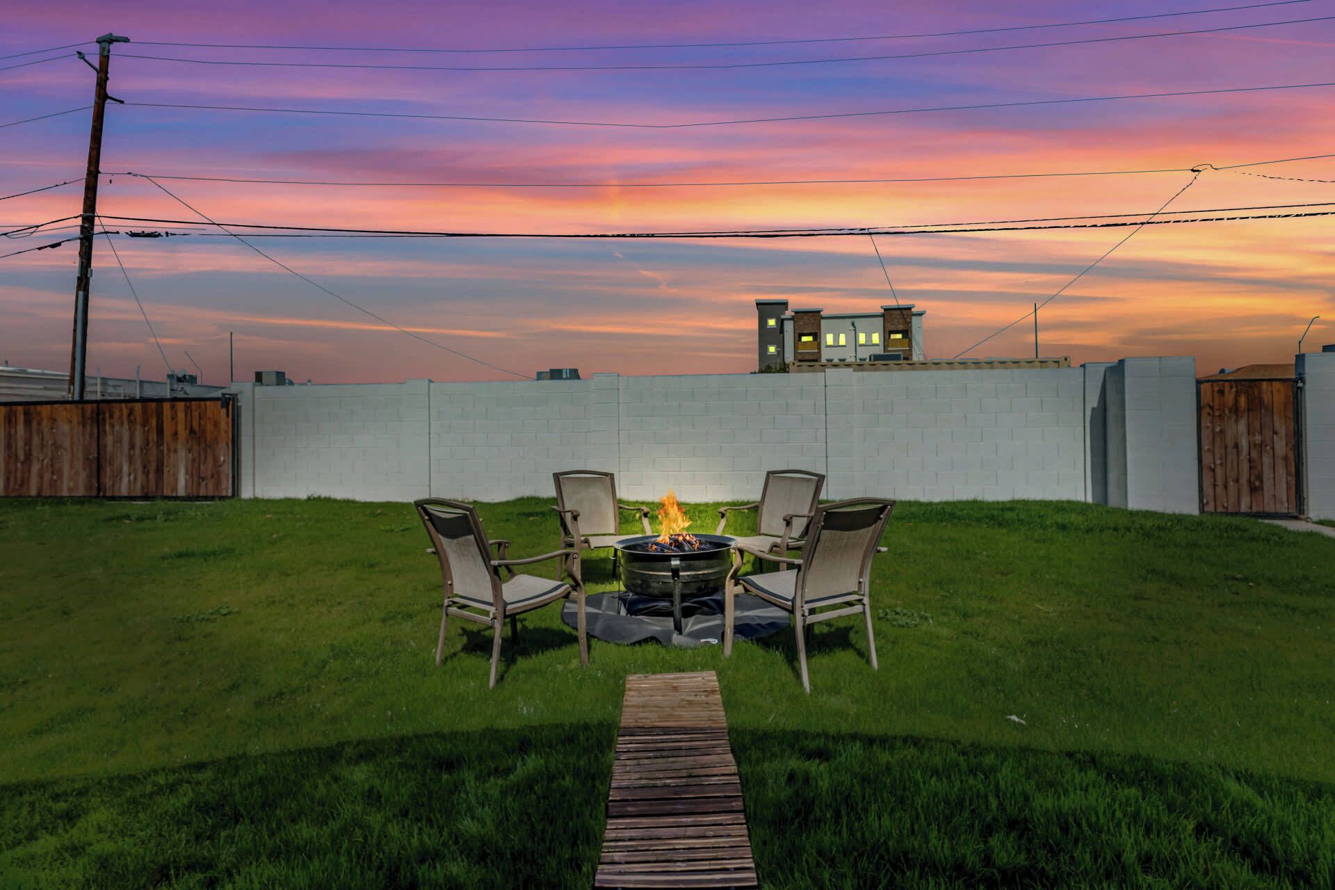 Overnattingsstedets uteområder