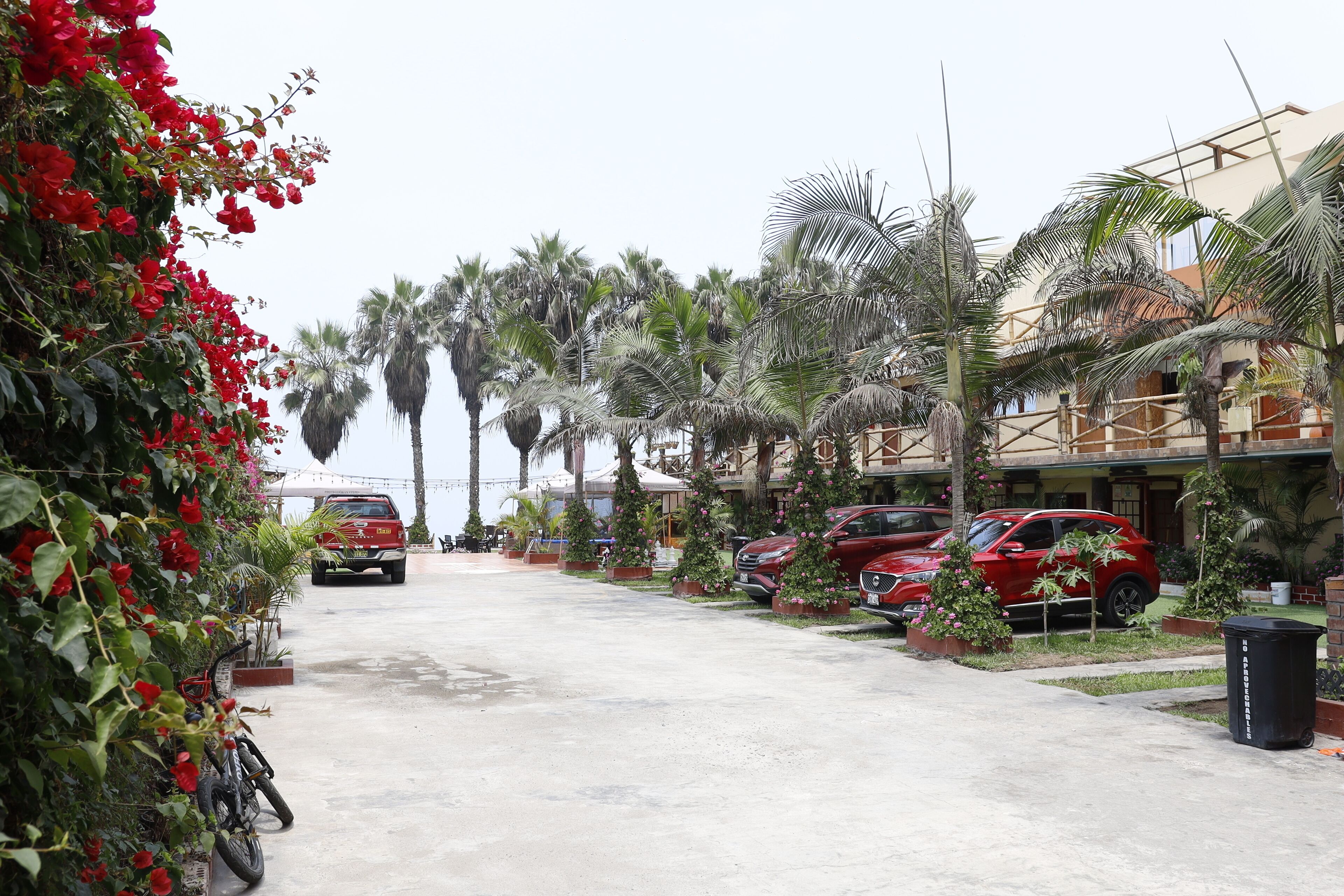 Overnattingsstedets uteområder