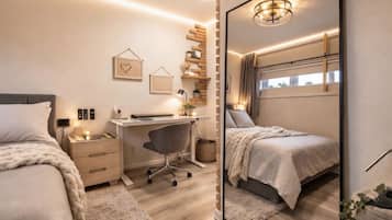 1 bedroom, in-room safe, desk, iron/ironing board