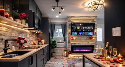 Zen Loft / Romantic Getaway + Birthday Oasis