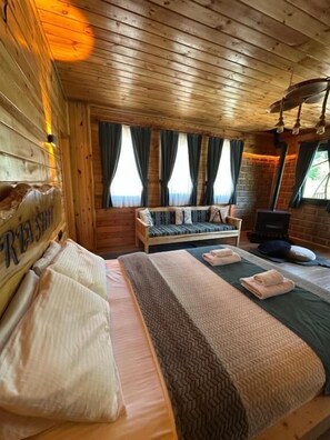 Soundproofing, iron/ironing board, free WiFi, wheelchair access - Ria Suit Bungalow (Camlihemsin)