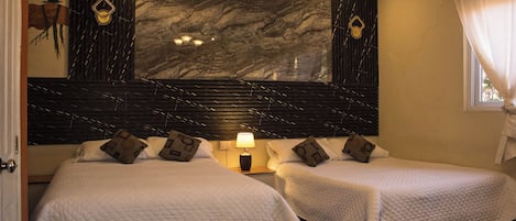 Chambre Confort double, vue sur le jardin | AccĂšs au Wi-Fi (inclus)