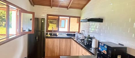 Appartement, 2 chambres, accessible aux personnes à mobilité réduite, fumeur | Cuisine privée