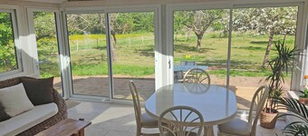 Domaine d'Ocreville in a quiet riverside setting