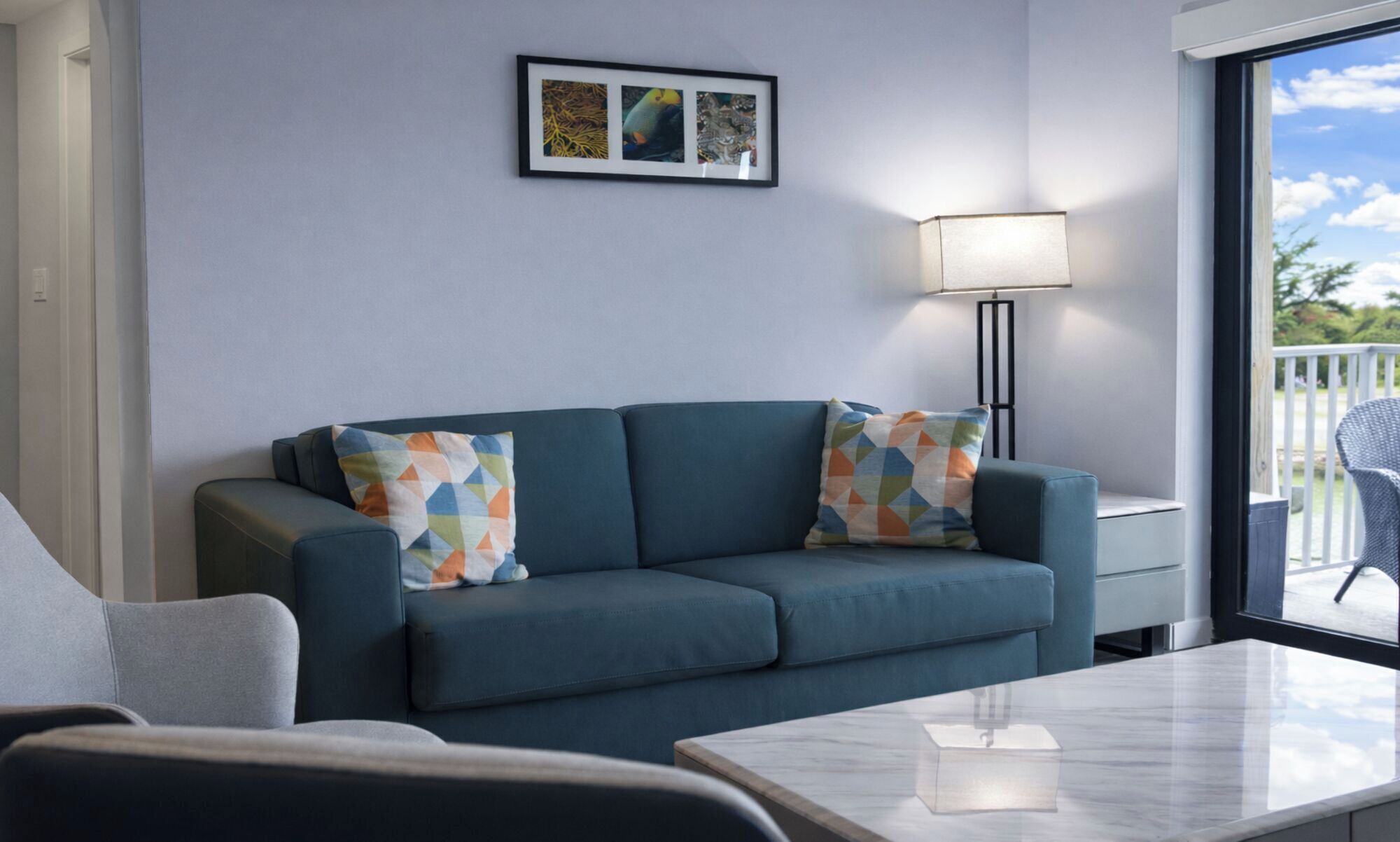 Área de sala de estar