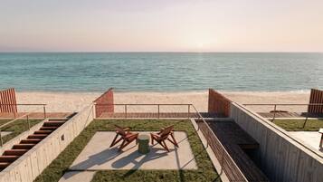 Villa, Private Pool, Beachfront | Terrace/patio