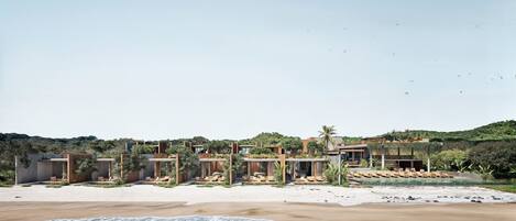 Safe på rommet, skrivebord for bærbar PC og blendingsgardiner