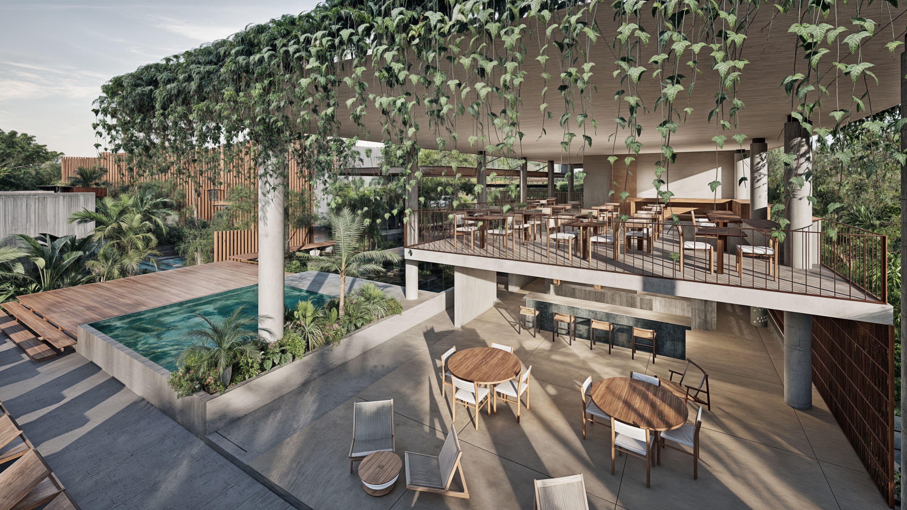 Restaurante al aire libre