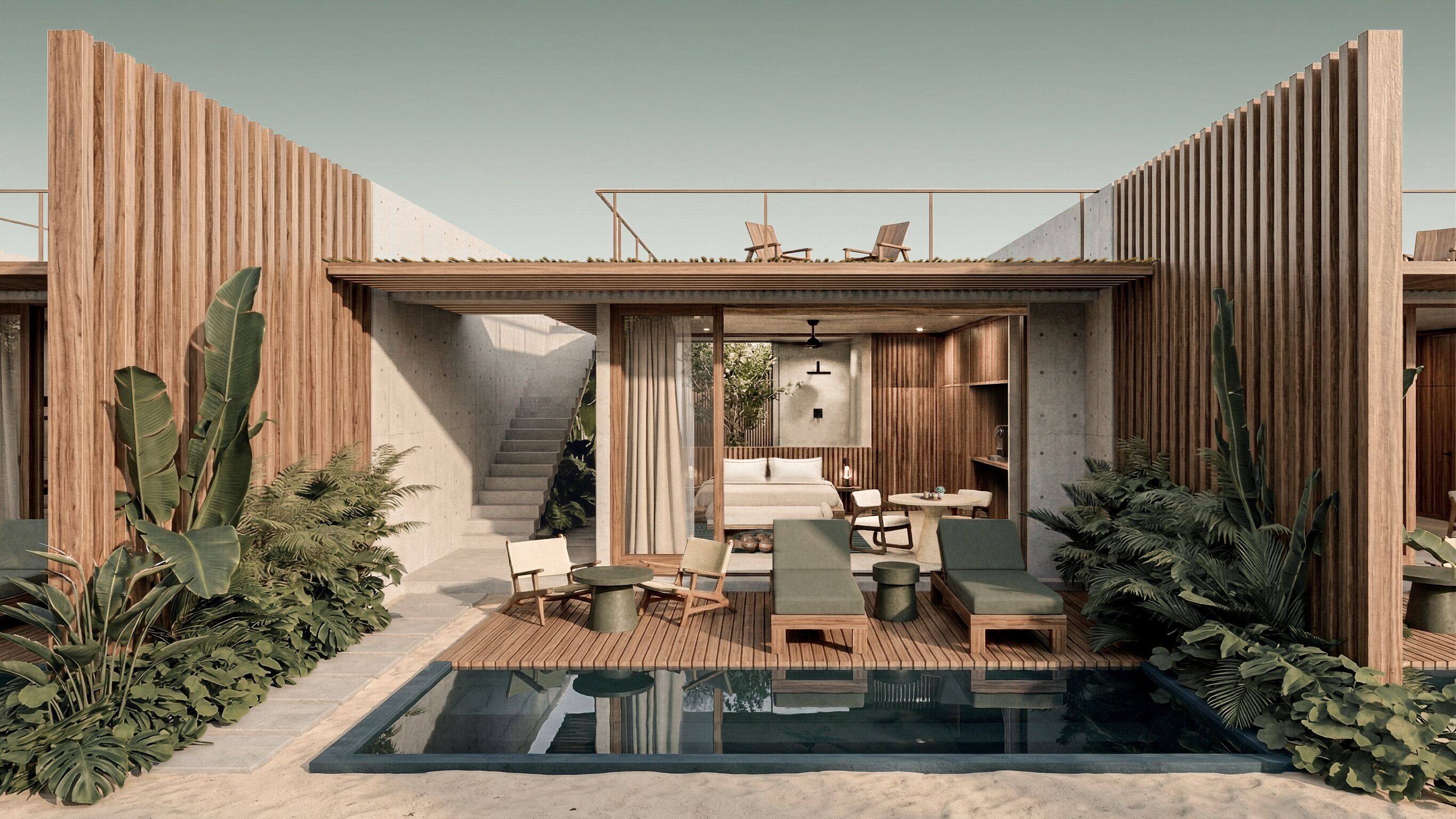 Villa, Private Pool, Beachfront | Exterior