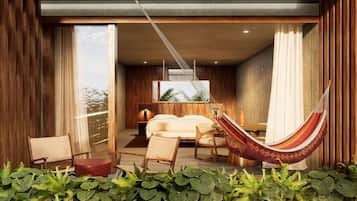 Deluxe Suite, Sea View | Terrace/patio