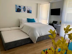 1 bedroom, iron/ironing board, WiFi, bed sheets - Lovely loft downtown - La Candelaria (Bogotá)