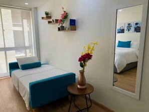 1 bedroom, iron/ironing board, WiFi, bed sheets - Lovely loft downtown - La Candelaria (Bogotá)