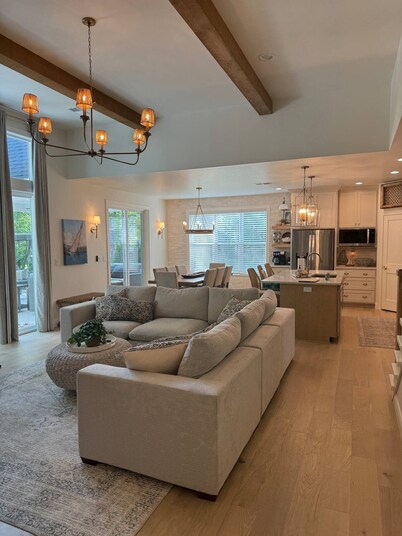 In the heart of Fish Creek, close to dining and shops, newly constructed.