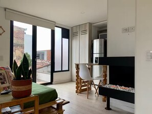 2 bedrooms, iron/ironing board, WiFi, bed sheets - Cozy apartment with amazing view (Bogotá, D.C.)
