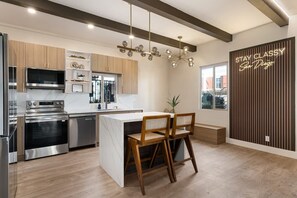 Fridge, microwave, oven, stovetop - Unique, Entire 4 Bedroom Home - High End Modern (San Diego)