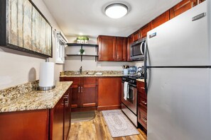 Microwave, oven, stovetop