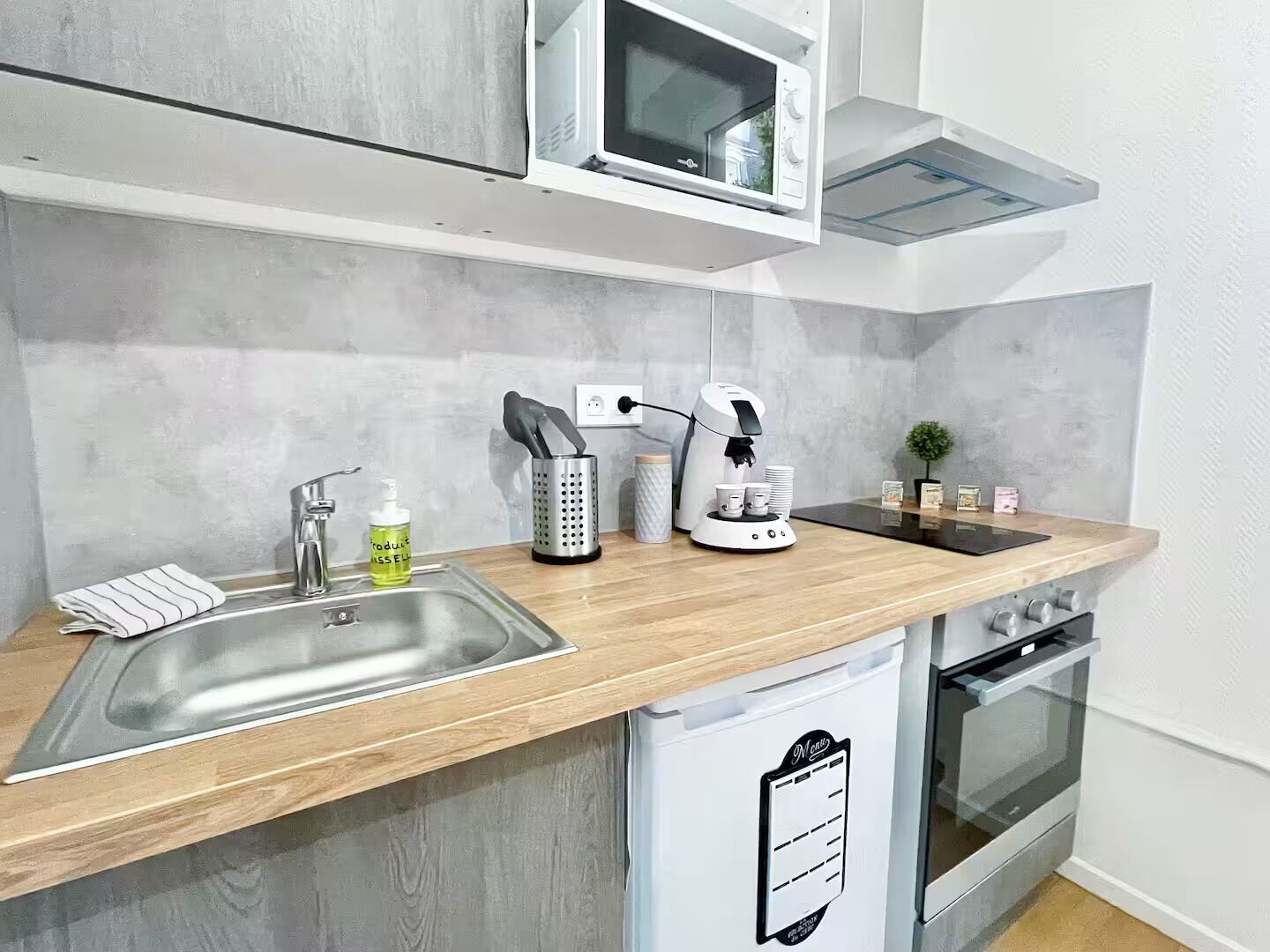 豪華開放式客房, 私人浴室, 城市景觀 | 私人廚房