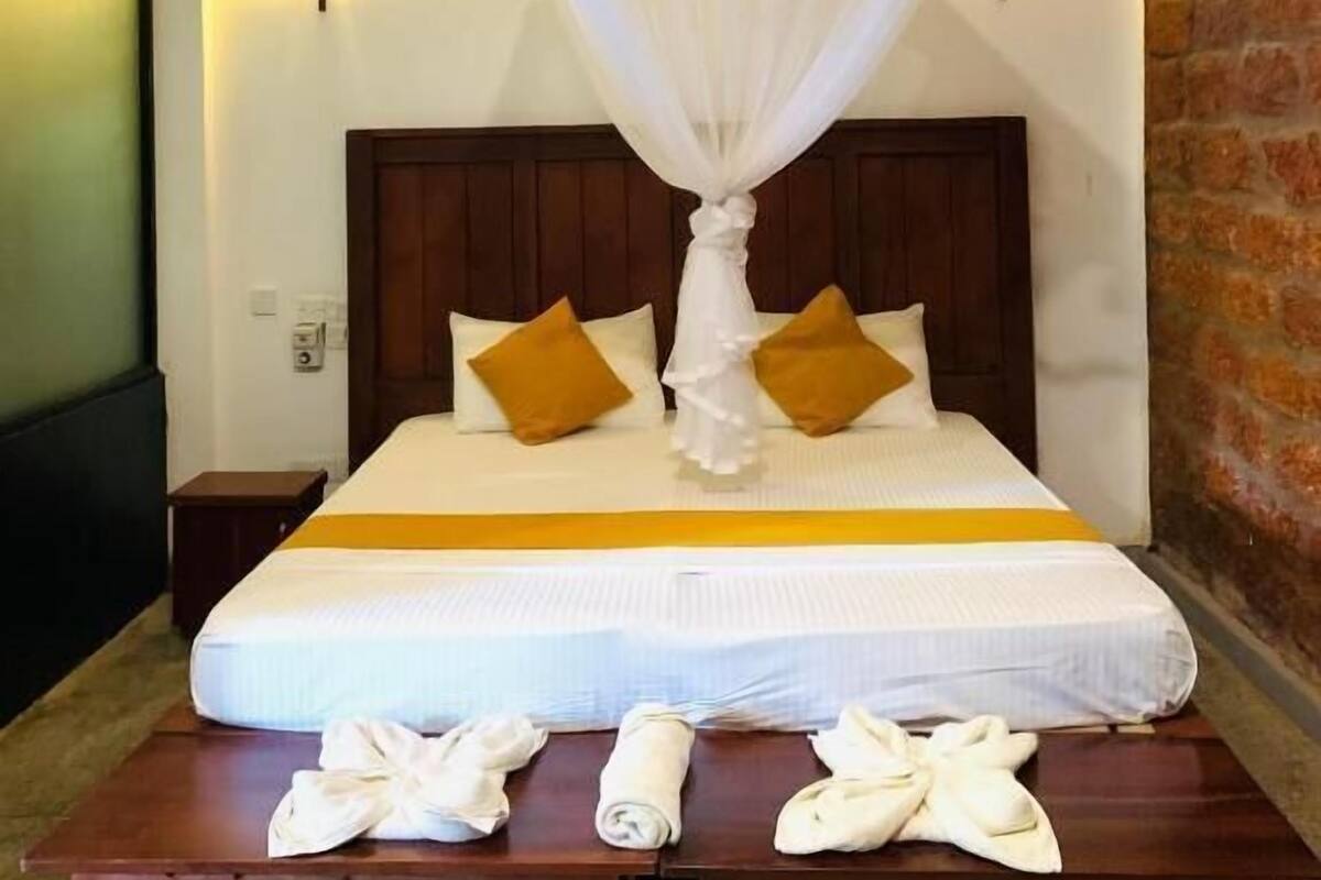 Family Double or Twin Room, Balcony, Garden View