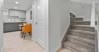 Simple and Stylish 1BR Basement Suite Near U of A