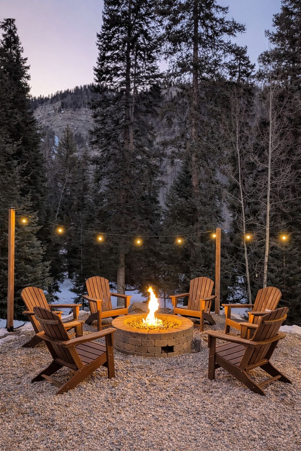 Terrain de l’hébergement 