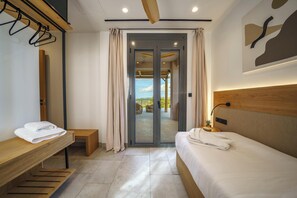 Deluxe-Villa | Bettwäsche aus ägyptischer Baumwolle, hochwertige Bettwaren