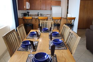 Dining - Condo #308 with beautiful sunset view from your balcony overlooking the ocean (Lincoln City)