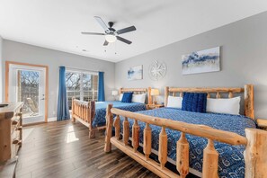 3 bedrooms, iron/ironing board, travel cot, WiFi - The Lakeview Condo Lakefront (Branson)