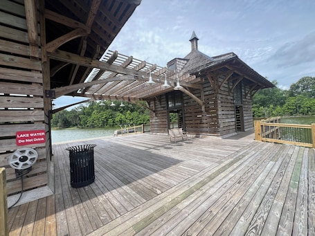 Terrace/patio. Charming 2-bedroom cottage with GOLF CART at The Waters