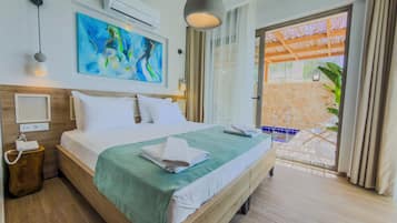 Chambre Luxe, vue mer | Bureau, Wi-Fi gratuit