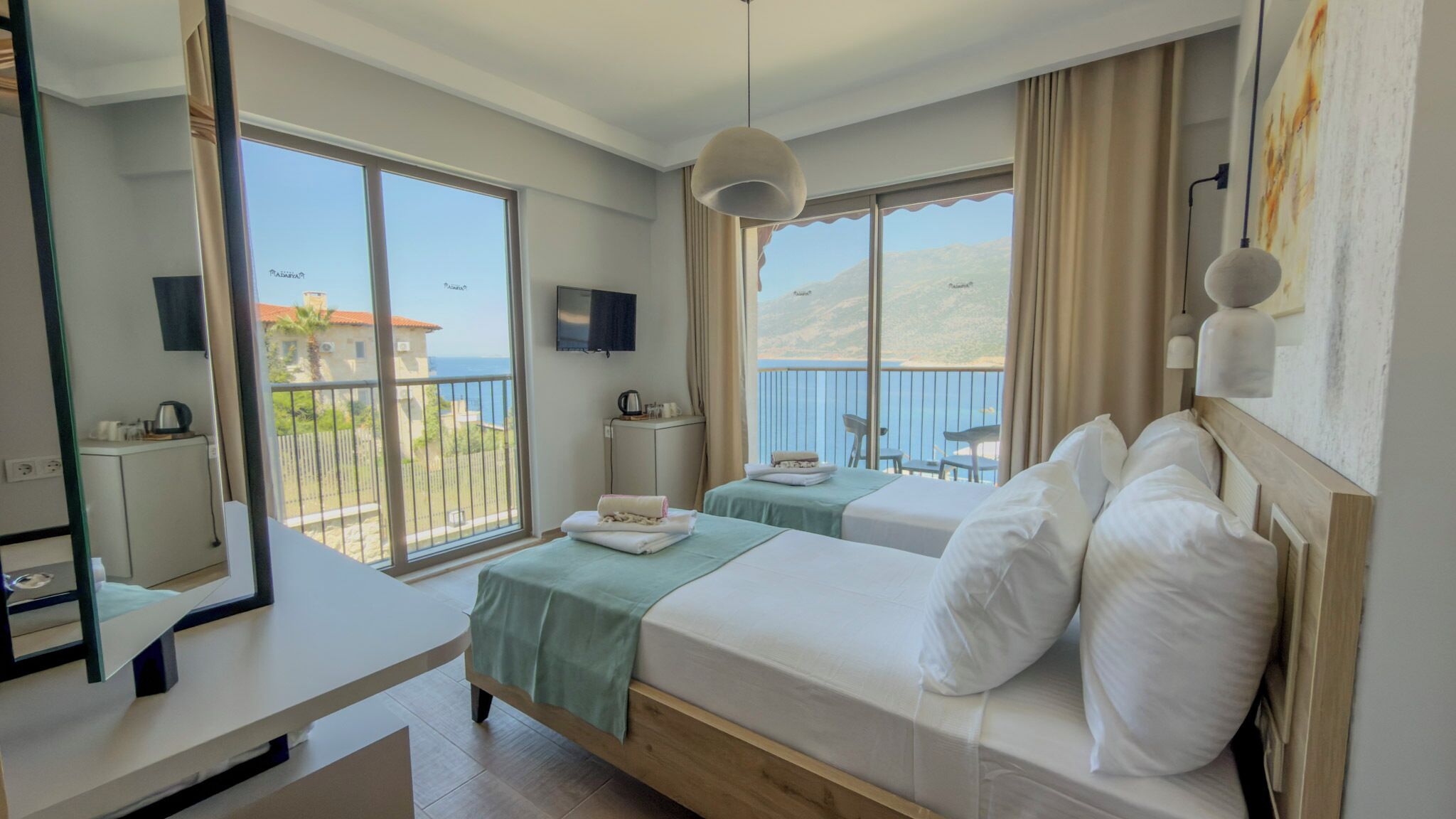Superior Room, Balcony, Sea View | Desk, free WiFi