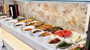 Frokostbuffé er inkludert hver dag