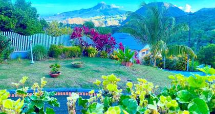 Family - Nature, mountains and sea escape - F2 Piscine & Terrasse Morne Vert