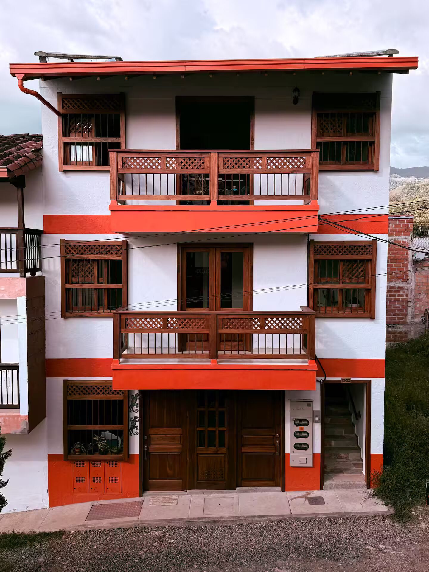 Exterior detail