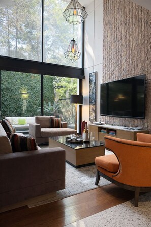 Living area - Luxury Apartment in the Heart of Polanco (Ciudad de México)