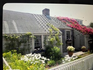 Exterior - Historical Rose Covered Cottage with Ocean View (Siasconset)