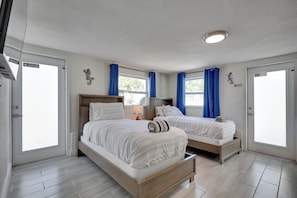 4 chambres, fer et planche à repasser, lit parapluie, accès Internet