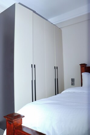 Appartement, balcon, vue ville