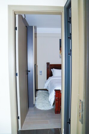 Apartment, Balcony, City View | Blackout curtains, soundproofing, free WiFi, wheelchair access - Top Notch One-Bedroom Apartment (Nairobi)