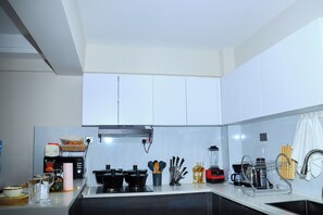 Apartment, Balcony, City View | Private kitchen - Top Notch One-Bedroom Apartment (Nairobi)