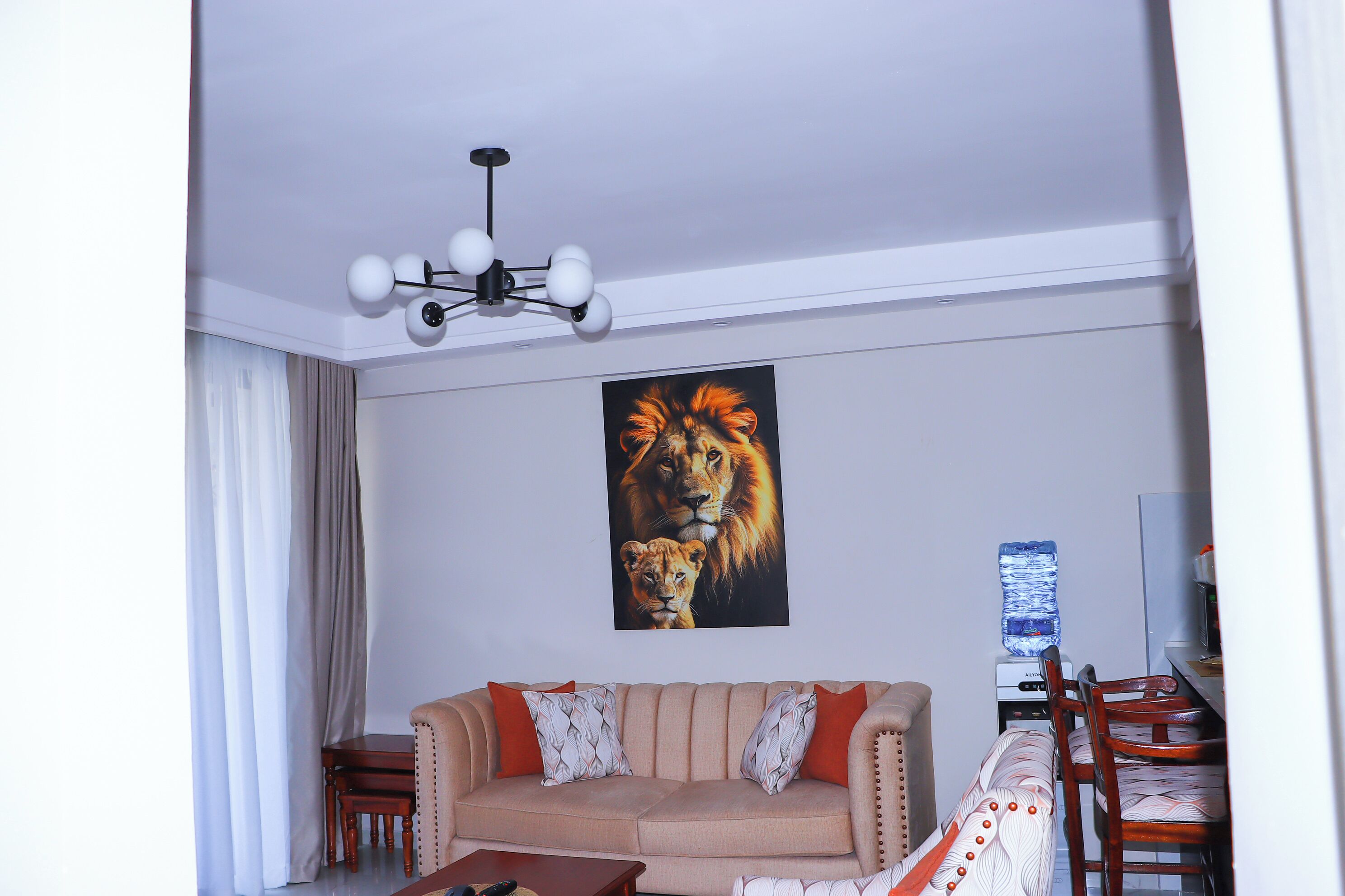 Apartment, Balcony, City View | Living area