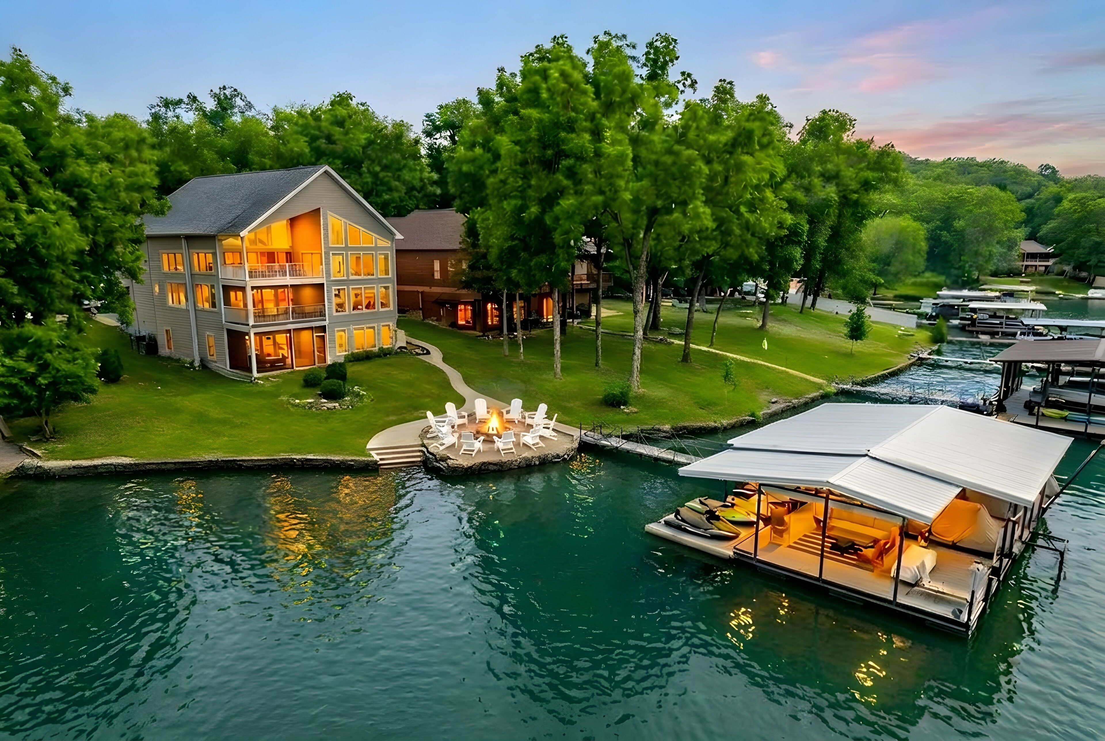 المنشأة من الخارج