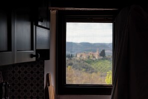 Interior - Panorama House, conubbio between panorama and peace (Lecchi in Chianti)